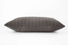 Load image into Gallery viewer, The &quot;Wavy Charcoal&quot; Pillow
